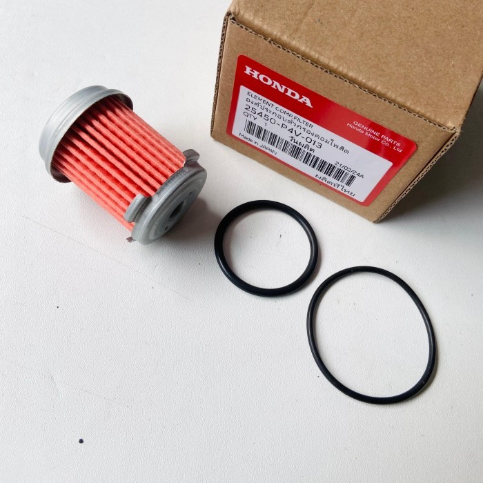 ELEMENT COMP FILTER CVT 25450-P4V-013 MOBILIO BRIO JAZZ GK5 HRV HONDA JAPAN