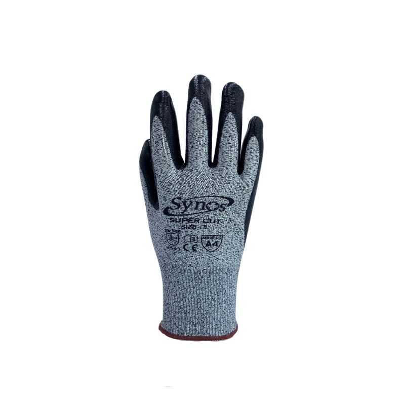 ถุงมือกันบาดระดับ 5 L SYNOS 21SNSTK-763A สีดำ