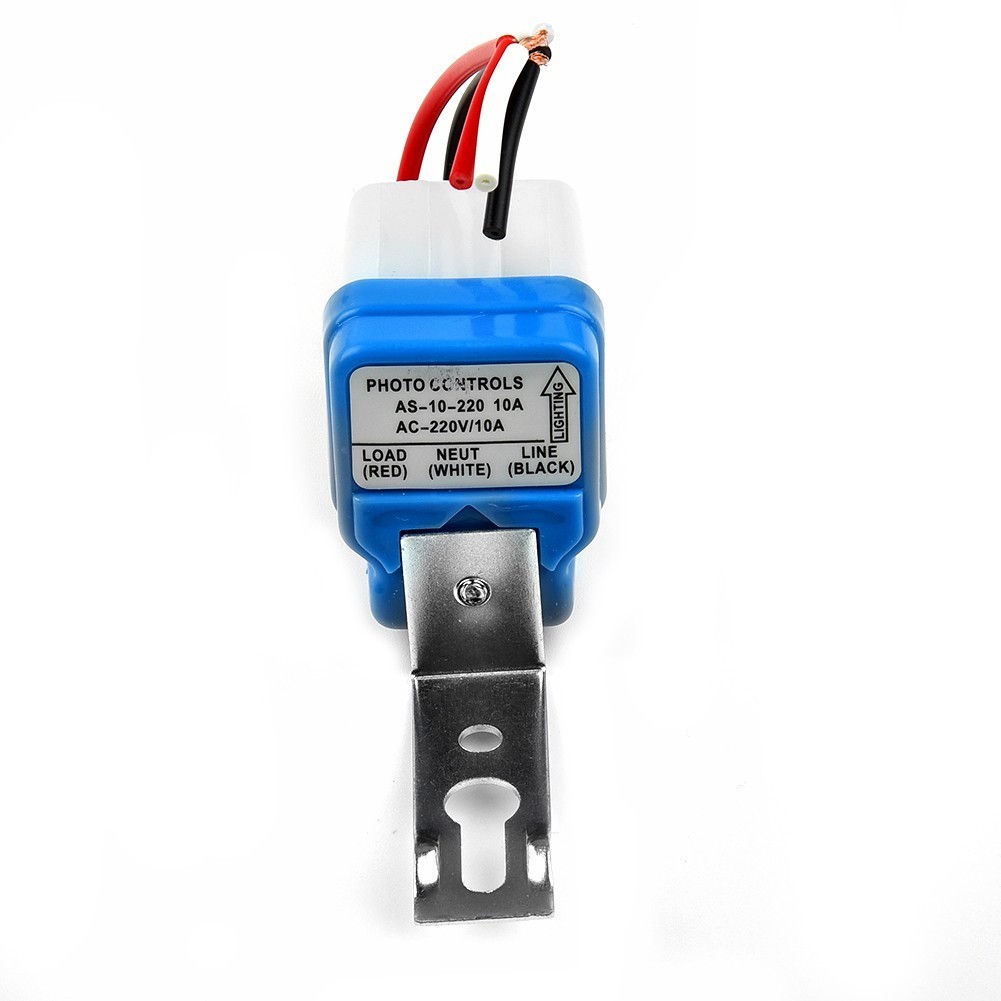 Yafexhm AC 220V 10A สวิตช์ไฟถนนอัตโนมัติ ตัวควบคุมภาพ เซ็นเซอร์ไฟถนน