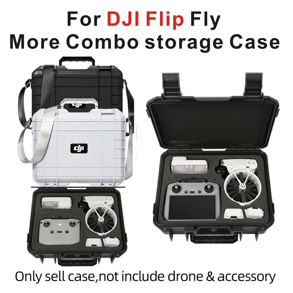 สําหรับกล่องเก็บ DJI Flip Fly More Combo,Flip กล่องป้องกันการระเบิดแบบแข็ง, กระเป๋าใส่สําหรับ Flip