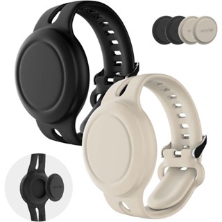 สายข้อมือ AirTag กันน้ำสำหรับเด็ก, เคสซิลิโคนเต็มรูปแบบสำหรั…