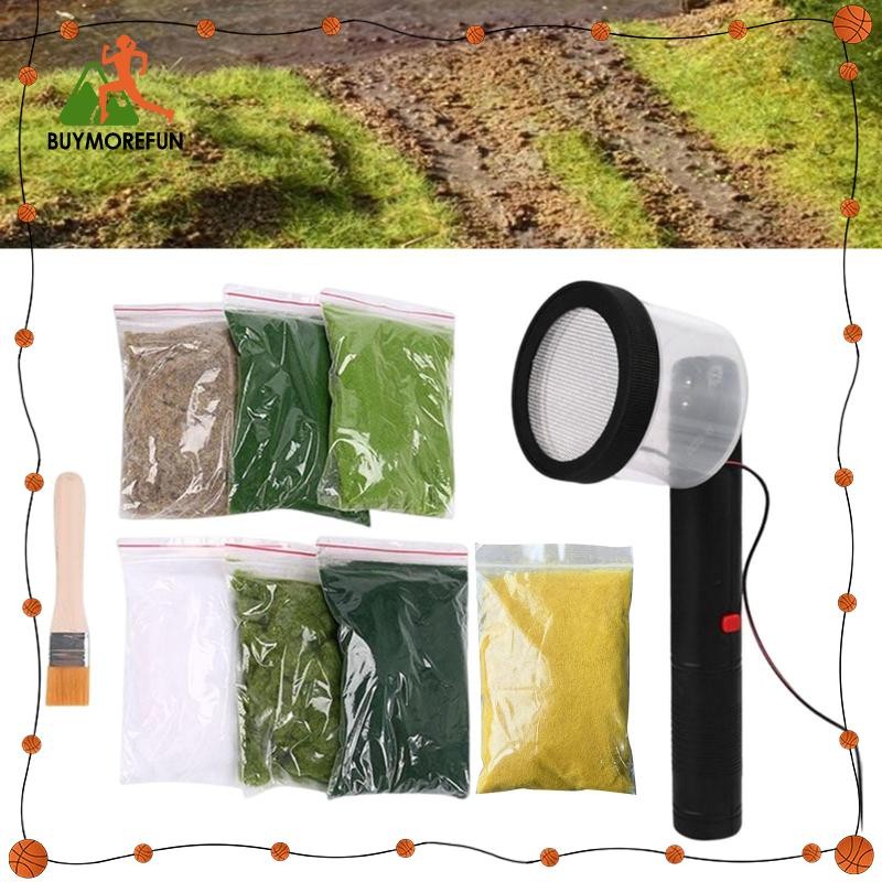 [ซื้อเพิ่มเติมสนุก] เค้าโครงโต๊ะทราย Applicator หญ้าแบบคงที่สําหรับแดชบอร์ดกํามะหยี่รุ่นไมโคร