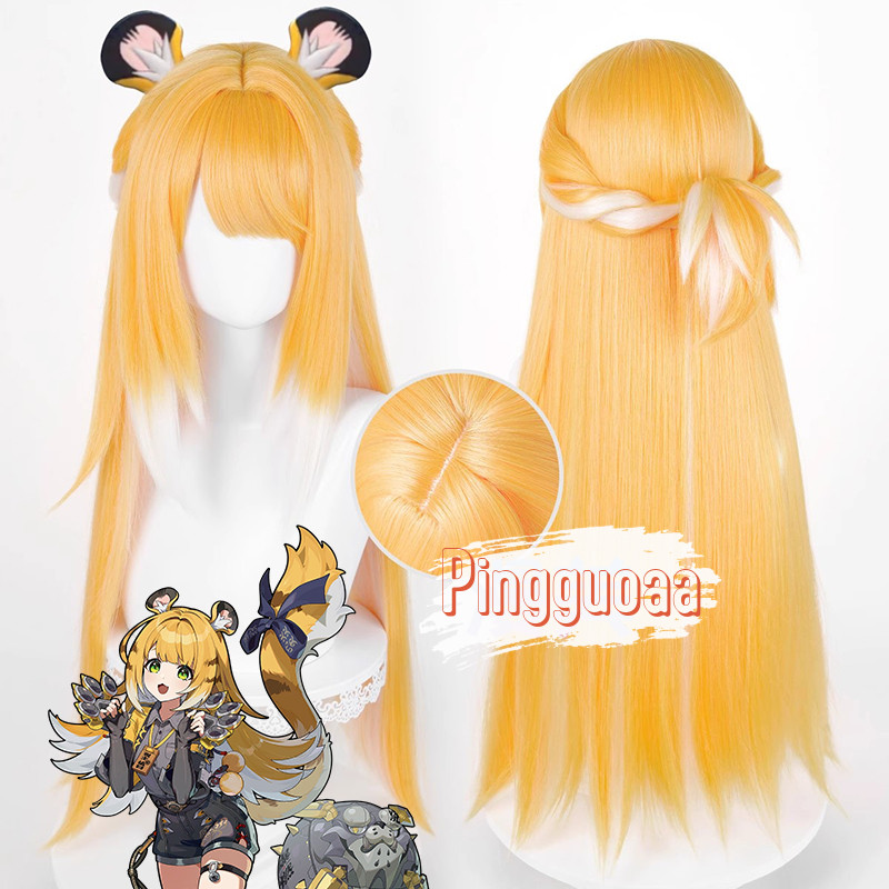 【Manmei】Zenless Zone Zero Ju Fufu Cosplay Wig 72cm Long Heat-Resistant Synthetic Hair