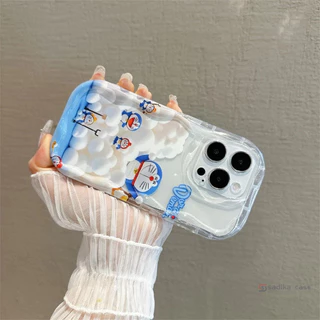 เคสไอโฟน โดเรมอน สำหรับ IPhone 11 15 16 13 12 14 Pro Max XR X XS Max 7 8 15 Plus เคส IPhone เคสไอโฟน 13 11 16 15 CE1816
