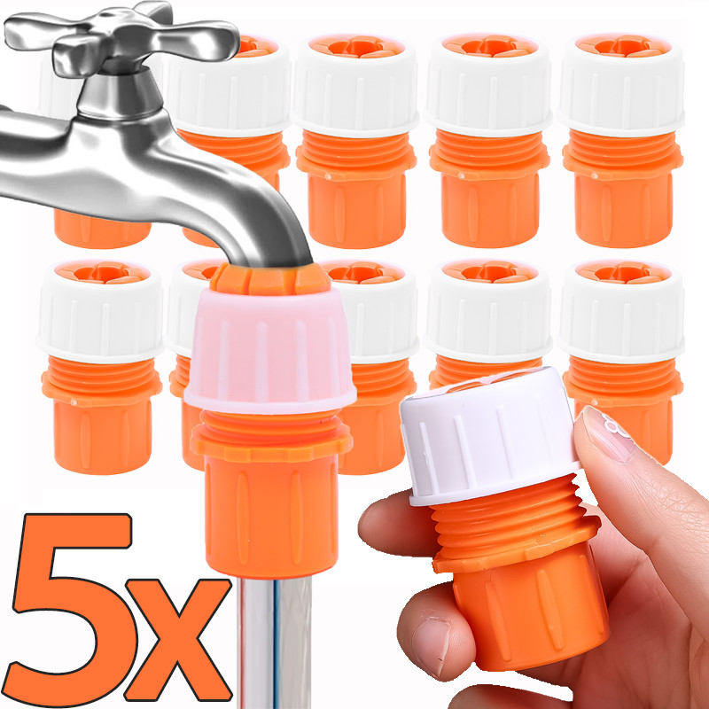 1/3/5 ชิ้นตัวเชื่อมต่อท่อน้ําสวน/ก๊อกน้ํา Extender ท่อการเชื่อมต่อ Joint/ท่อ Quick Connector
