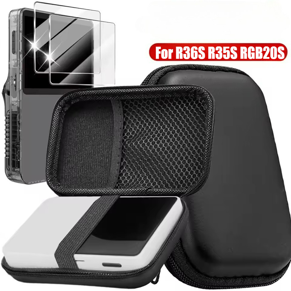 กระเป๋าเก็บของแบบพกพา - กระเป๋าวิดีโอเกมย้อนยุค - เคสป้องกันรอยขีดข่วน - Mini Plus Founded Protectiv