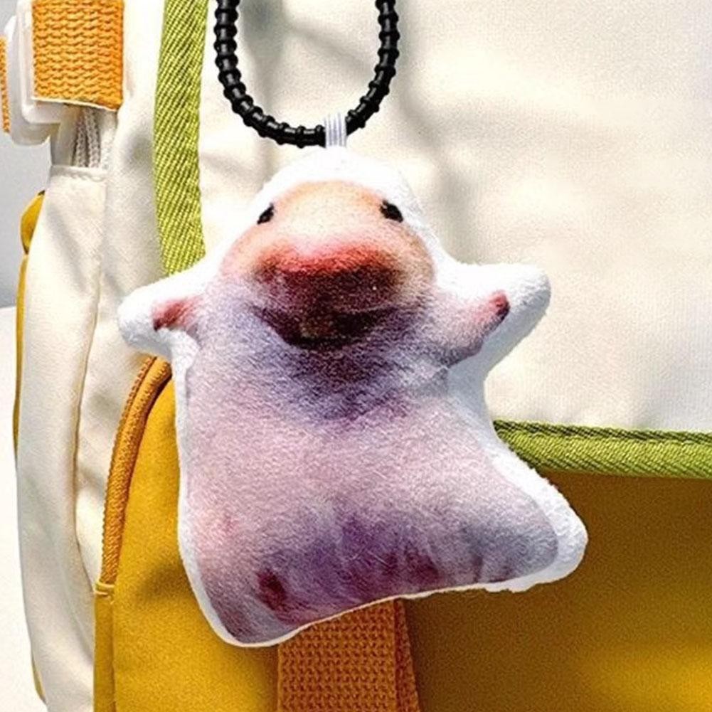 Laughing Hamster Voice Doll Pendant ใหม่ Maha Mouse Voice Pendant