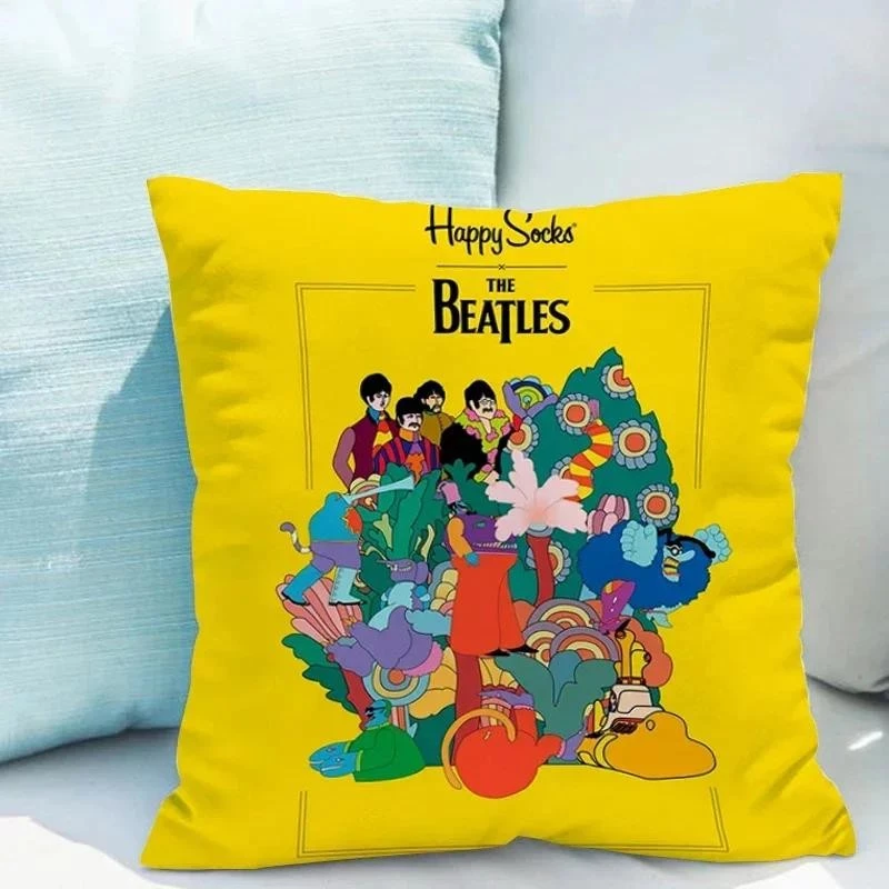 ปลอกหมอนลายเรือดำน้ำสีเหลือง สำหรับโซฟา thumbnail 4