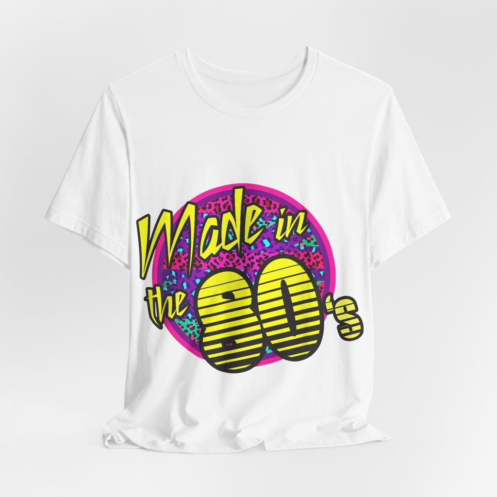 เสื้อยืดย้อนยุค เสื้อยืด 80S เสื้อยืดวินเทจ Made In The 80S Unisex 80S
