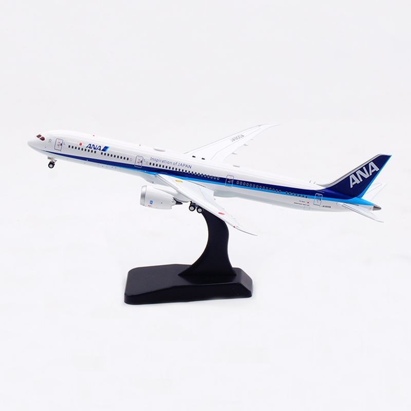 การบิน 1: 400 ANA All Nippon Air B787-10 JA900A โมเดลเครื่องบิน Landing Stand ถอดออกได้