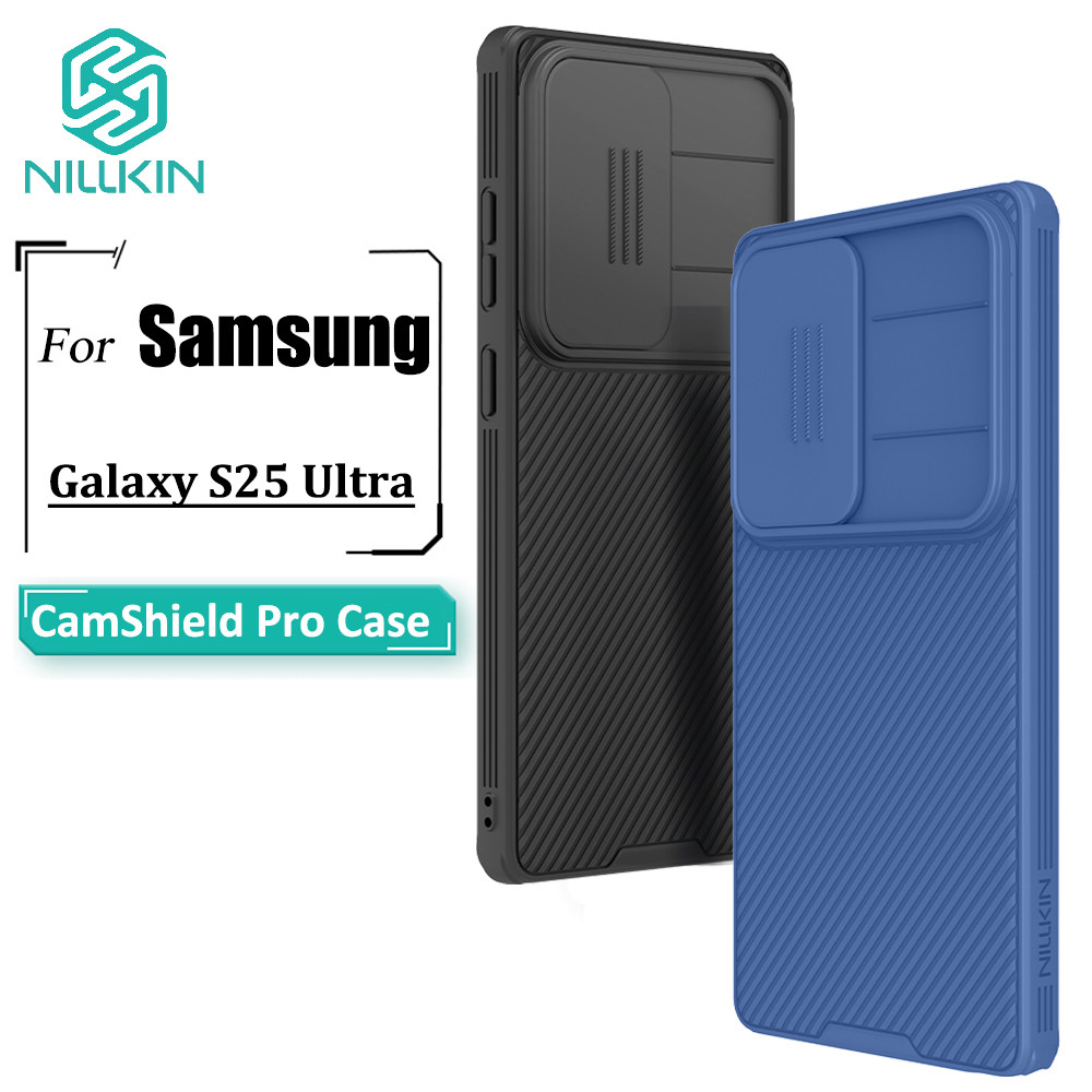 Nillkin CamShield Pro เคสโทรศัพท์สําหรับ Samsung Galaxy S25 Ultra กรณีกล้อง Slider ป้องกัน Hard PC กันกระแทกปกหลัง
