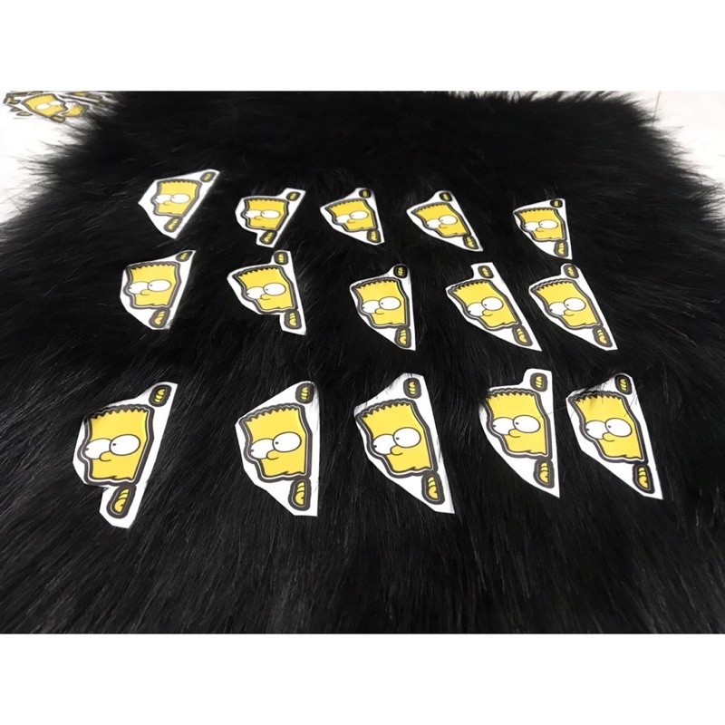 สติ๊กเกอร์โลโก้ สติ๊กเกอร์ GOLDEN BOY SIMPSON สติ๊กเกอร์ TO DECORATE รถจักรยานยนต์, แล็ปท็อป, โทรศัพ