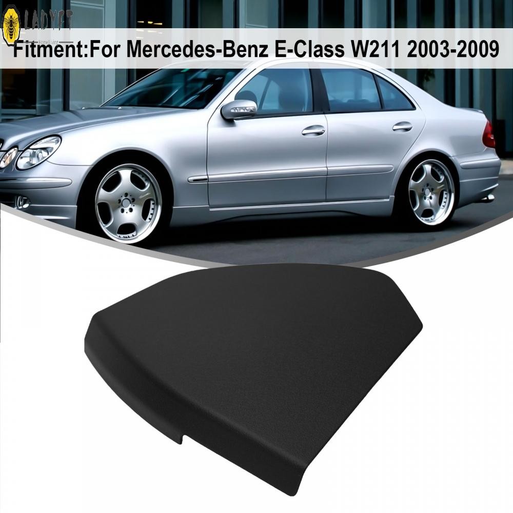 ตัดแต่งฝาครอบด้านบนสีดําสําหรับ Mercedes สําหรับ Benz W211 EClass ปกป้องและปรับปรุง