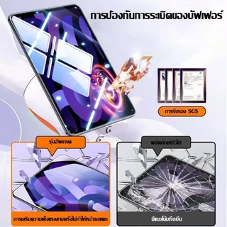 Hdฟิล์มกระจกนิรภัย ป้องกันแสงสีฟ้า air4/5 10.9 เจน10 2022 Pro11 2018/20/21/22 แอร์6 11 gen7/8/9 10.2 ฟิล์มกันรอยไอแพด