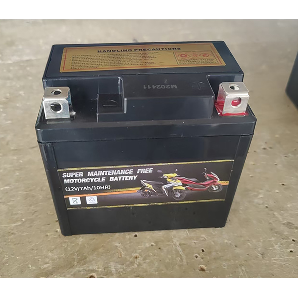 แบตเตอรี่รถจักรยานยนต์ 12V 5AH 6AH 7AH สำหรับ WAVE, Mio New, MSX, SCOOPY-I, FINO,  KSR Battery for motorcycle