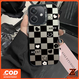 สําหรับOPPO Reno16F 16Pro 15F 15ProMax 14F 14Pro 13F 13Pro 12F 12Pro 11F 11Pro 10Pro 8T 8Z 7Z 6Z Lattice smile HeartกันกระแทกTPUมือถือโพธิ์