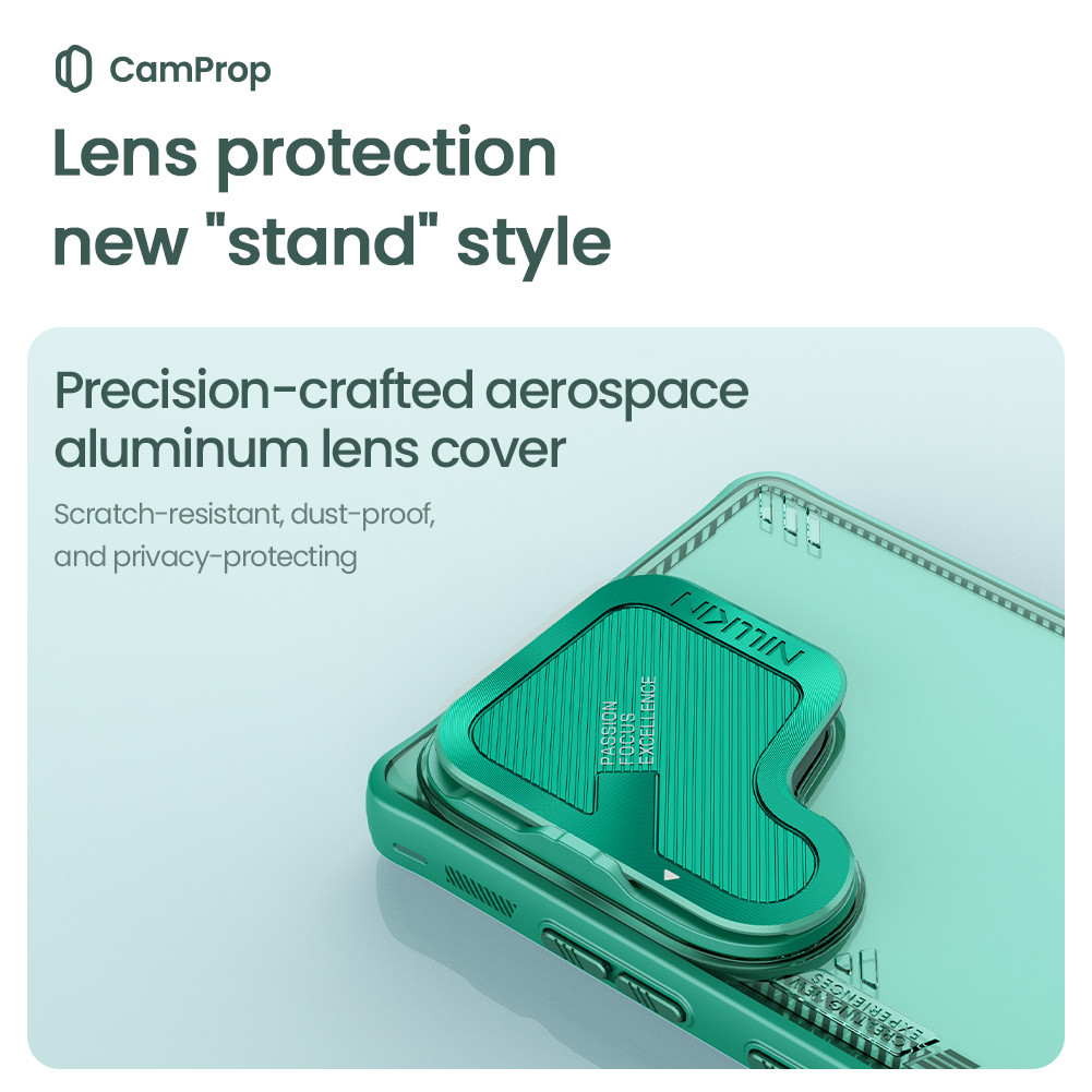 Nillkin Iceblade Prop Case สําหรับ Samsung Galaxy S25 Ultra เคสโทรศัพท์แบบฝาพับเลนส์ป้องกันปกหลัง - รูปที่ 4