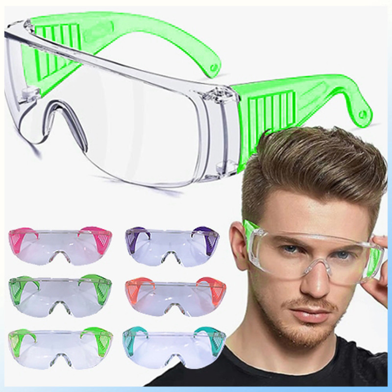 แว่นตานิรภัย แว่นตา ป้องกันน้ำ กันฝุ่น นิรภัย แปลกปลอมกระเด็นเข้าตา กรอบใส เลนส์ใส