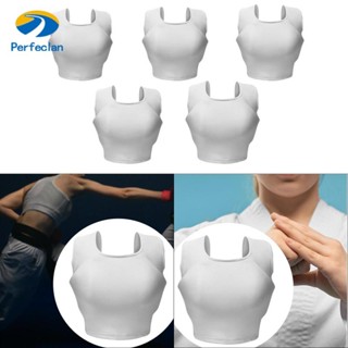 สมบูรณ์แบบ สตรี คาราเต้ อุปกรณ์ป้องกันหน้าอก ซี่โครง ซับในแบ…