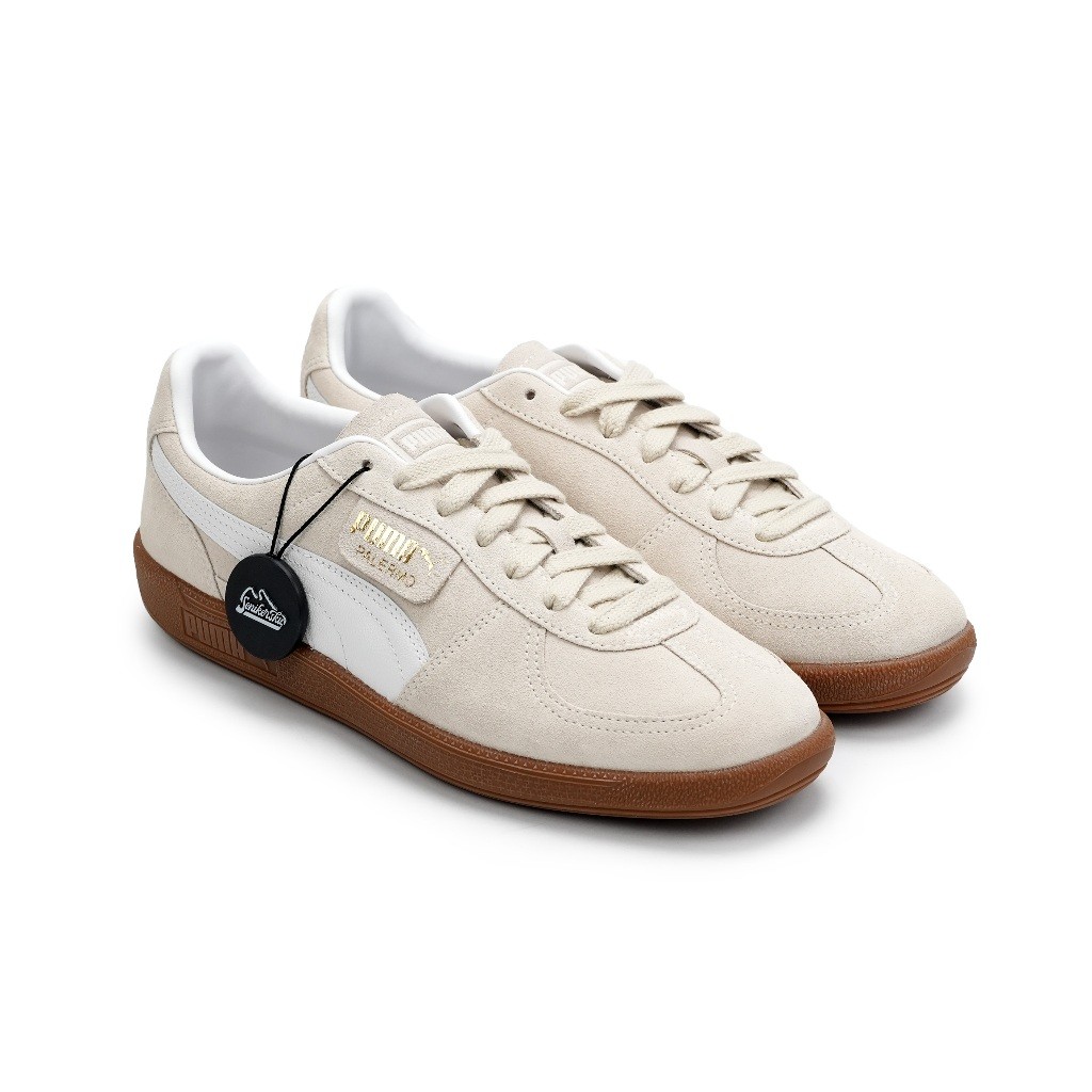 【ของแท้ 】 Puma Palermo หนังกลับหิมะอัลไพน์