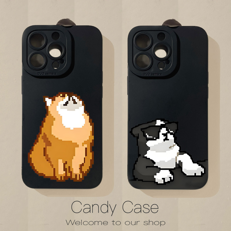 ตลกพิกเซลแมว Meme เคสโทรศัพท์สําหรับ Honor X9C X9A X9B X9 X8A X8B X8 X7B X7 X6A X6B X6S X5 Magic 7 6