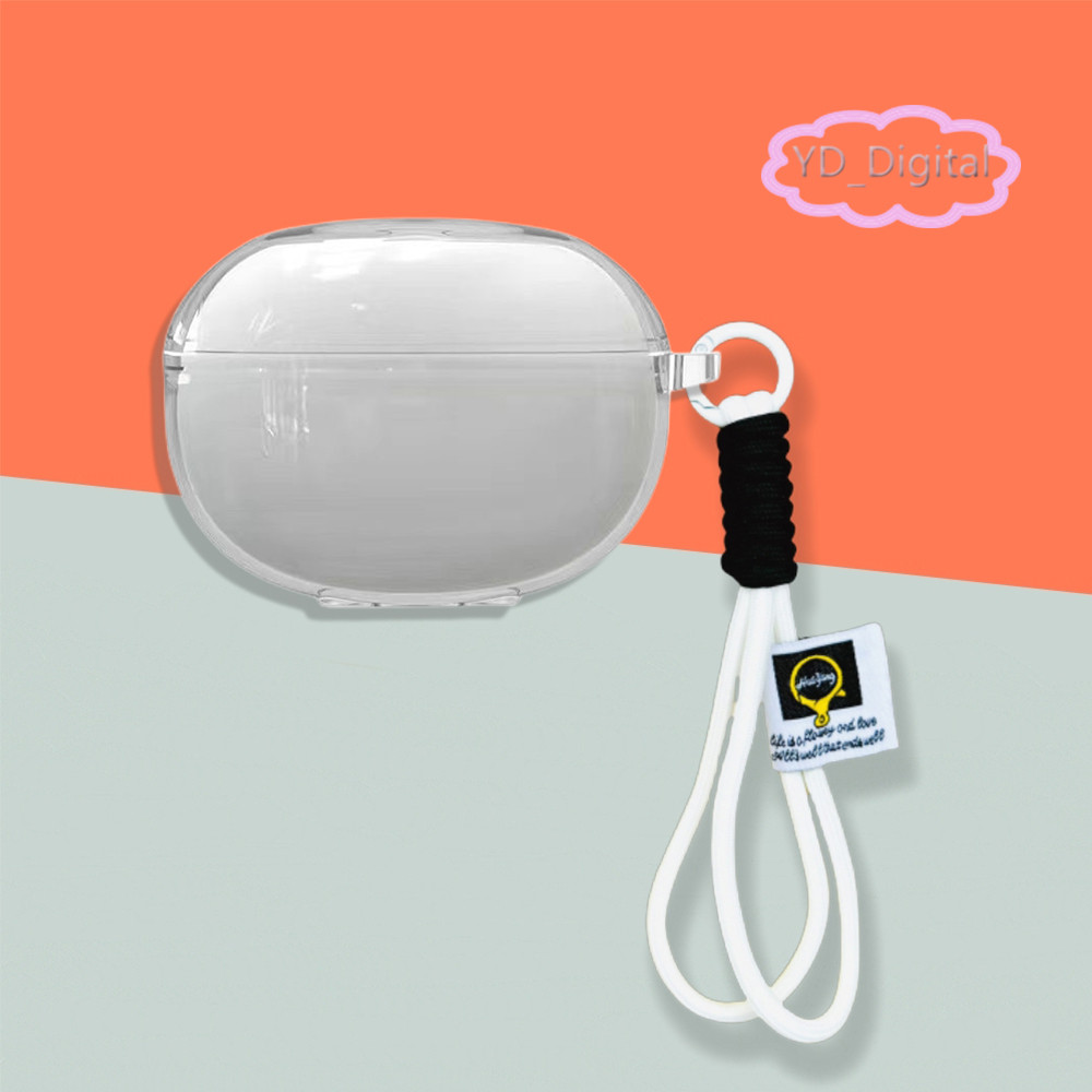 สําหรับrealme Buds T100 T110 เคสหูฟังTPUโปร่งใสหูฟังป้องกันกรณีShock-resistant Shock-proofหูฟังกระเป