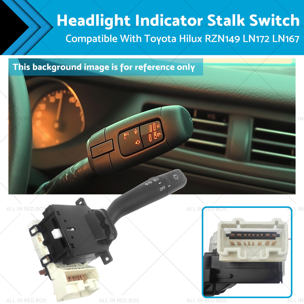 สวิตช์ไฟเลี้ยวไฟหน้าเหมาะสําหรับ Toyota Hilux RZN149 LN172 LN167