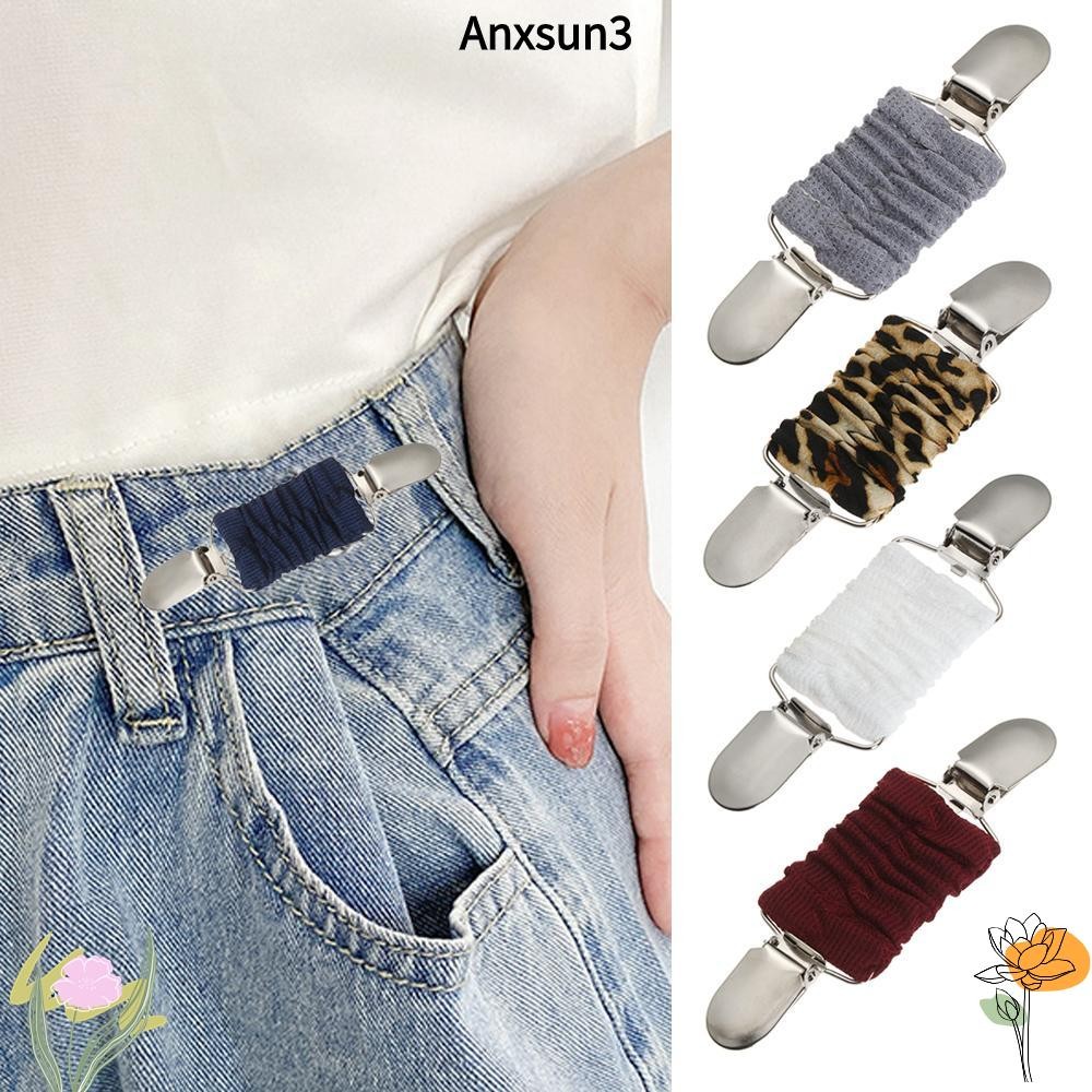 Anxsun3 Fit Dress Cinch Clip Design Dress Clip Back Cinch Multifunctional Clip คาร์ดิแกนคลิปคอปก