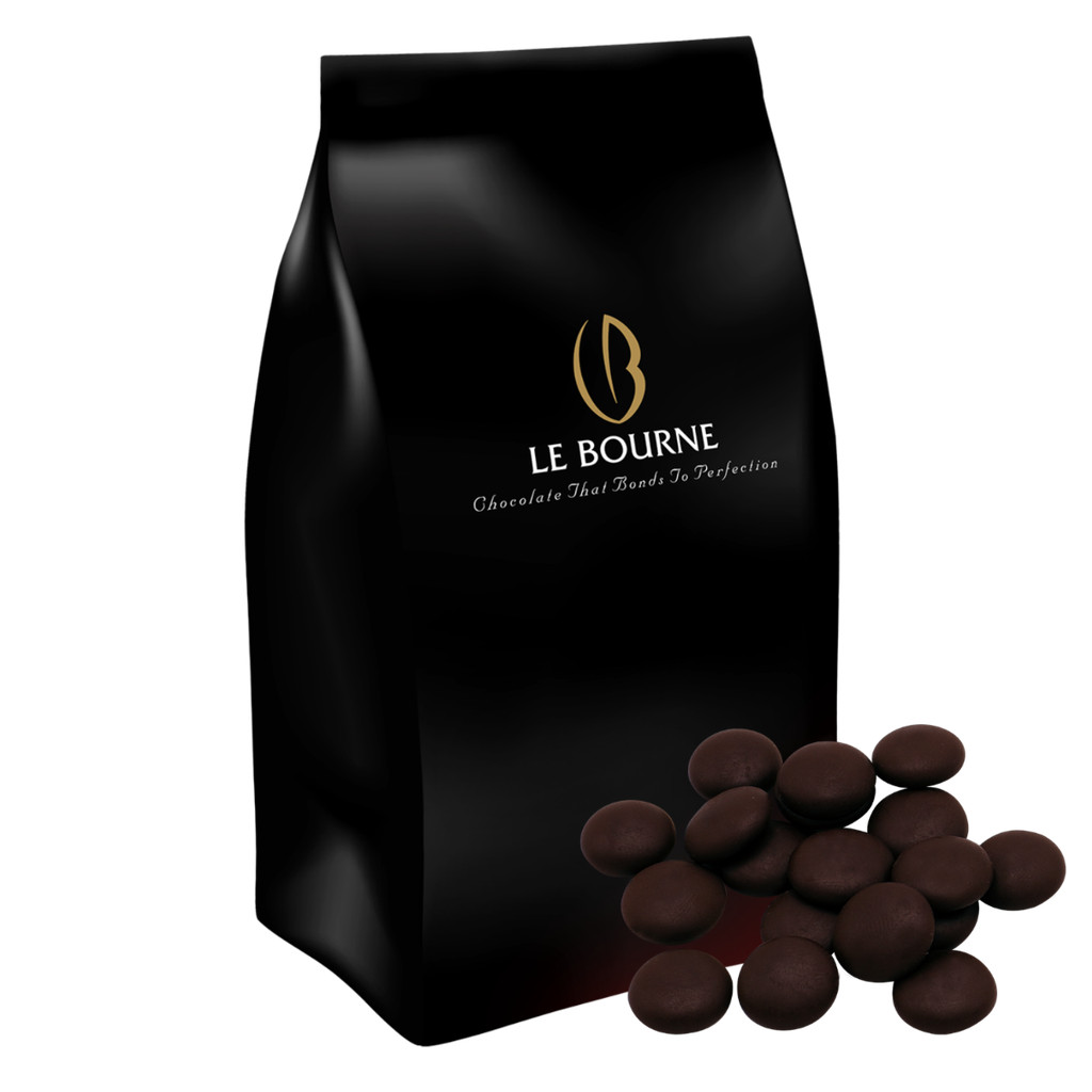 เลอ บอร์น ดาร์ค คอมพาวด์ ช็อคโกแลต ขนาด 1 กก./แพ็ก DARK COMPOUND CHOCOLATE NUGGET