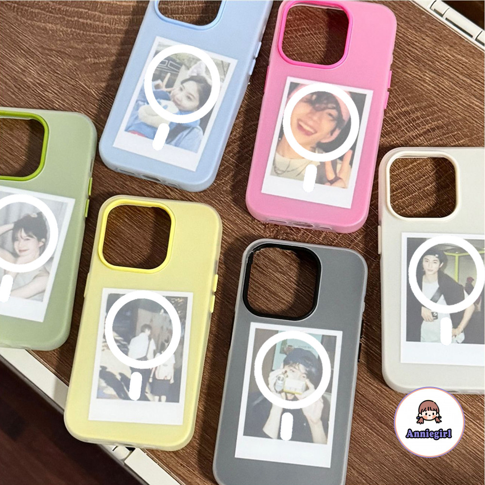 INS Matte เคสโทรศัพท์แม่เหล็กสําหรับ IPhone 11 16 15 14 13 Pro Max Double-layer Scratch-resistant Anti-drop โทรศัพท์นุ่มปกหลัง