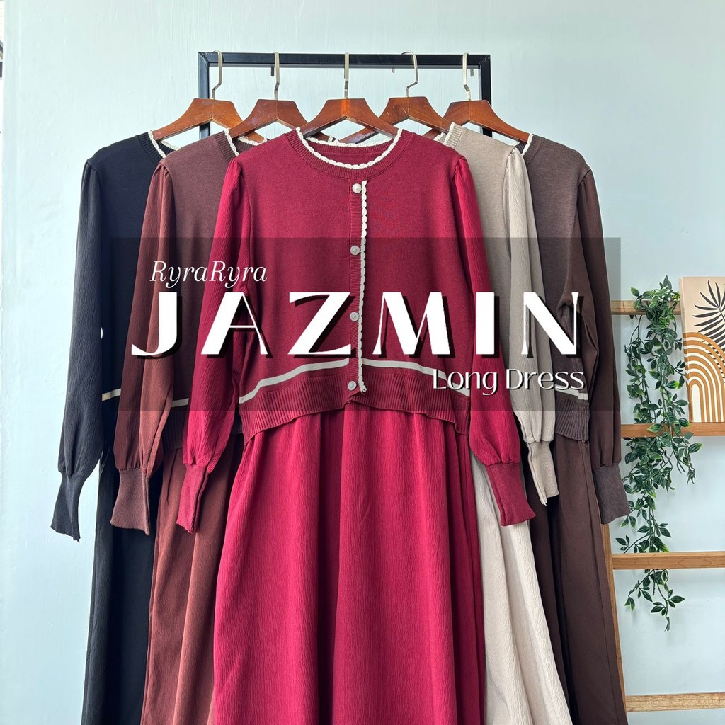 GAUN LABUH WANITA - JAZMIN MAXI DRESS