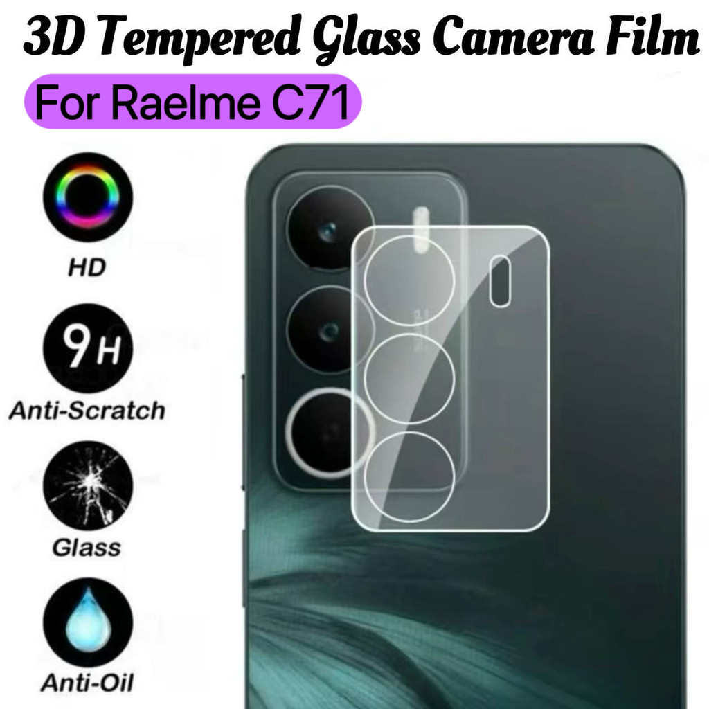 เลือกโปร1แถม1คุ้มกว่า ได้2ชิ้น ฟิล์มกล้อง For Realme C71 Realme16Pro 16Pro+ ฟิล์มกันรอยกล้องด้านหลังแบบใส สินค้าพร้อมส่ง
