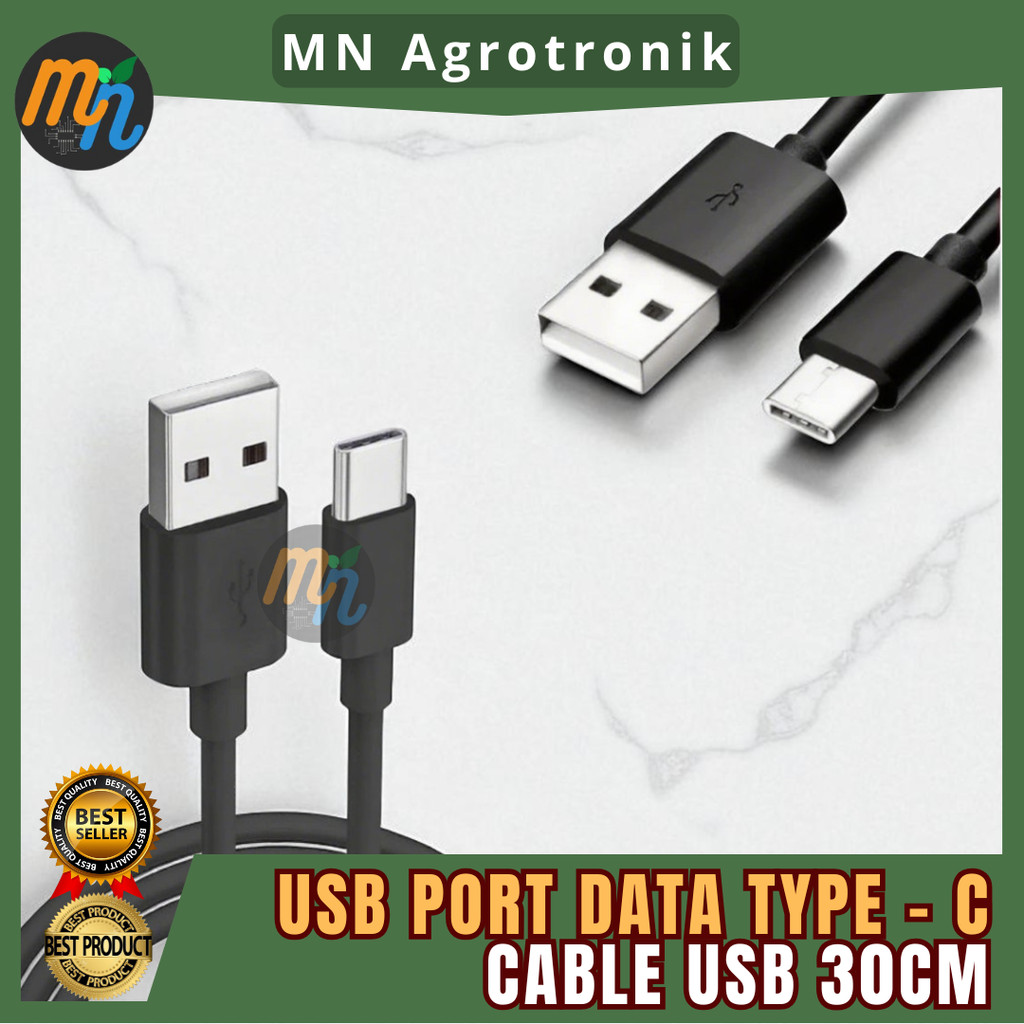 พอร์ต USB DATA TYPE - สาย C USB 30CM