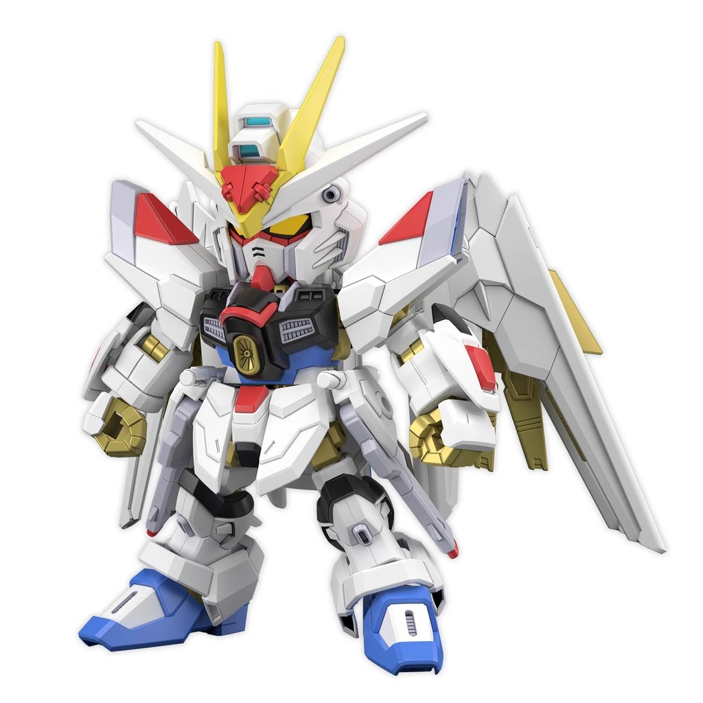 SD Gundam Cross Silhouette SDCS Mobile Suit Gundam SEED FREEDOM Mighty Strike Freedom Gundam Pre-col