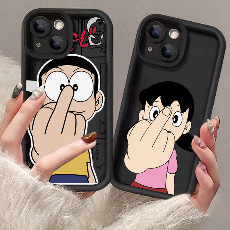ซิลิโคนนุ่มเคสโทรศัพท์สําหรับRealme C51 C55 C71 C35 C21Y C25Y C15 C63 C53 Realmeหมายเหตุ60 50 11 C11 C65 C67 9i 8i 7i 6i 5i C25 C17 C20Aโดราเอมอนปกอะนิเมะ