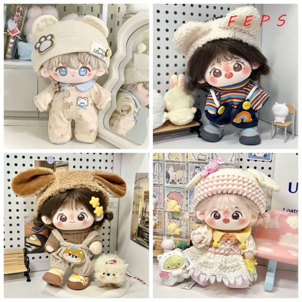 เฟปส์ 20เซนติเมตรตุ๊กตาเสื้อผ้าชุด,เย็นน่ารักตุ๊กตาคอสเพลย์เสื้อผ้า,อินเทรนด์การ์ตูน ทําเอง ที่มีสีสันขนาดเล็กชุดตุ๊กตา บีเจดี