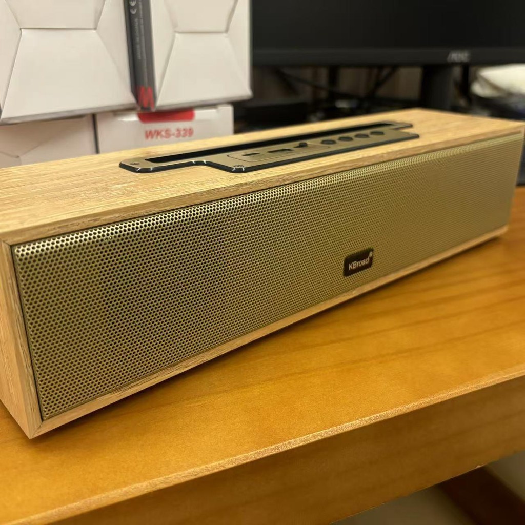 ลำโพงบลูทูธ รุ่นKTS-1665เสียงดีเบสหนัก มีแบตในตัว กลางแจ้ง พกพาง่าย