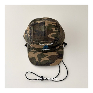 Hip Hop เด็กแบน Brim เบสบอลหมวก US-สไตล์ Retro Camouflage Dr…