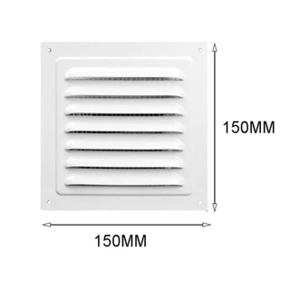 QUIXORO ฝาครอบระบายอากาศ, ไอเสีย Outlet ความร้อน Cooling Vents แผ่น Air Vent Grille, 200*300 มม./200*400 มม.ระบบ Air ฝาครอบหน้าจออลูมิเนียมอัลลอยด์แมลงหน้าจอ