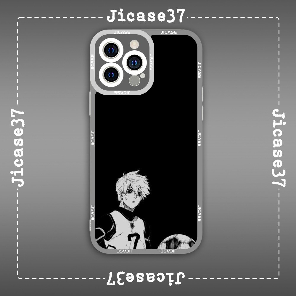 เคส iPhone Square Edge Samsung Xiaomi Oppo Anime Bluelock ธีมตัวละครฟุตบอล