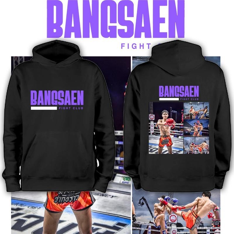 2024 bangsaen fight club-บางแสนไฟท์คลับ Hoodies ขนาดเสื้อฮู้ด 02 hoodies M-3XL
