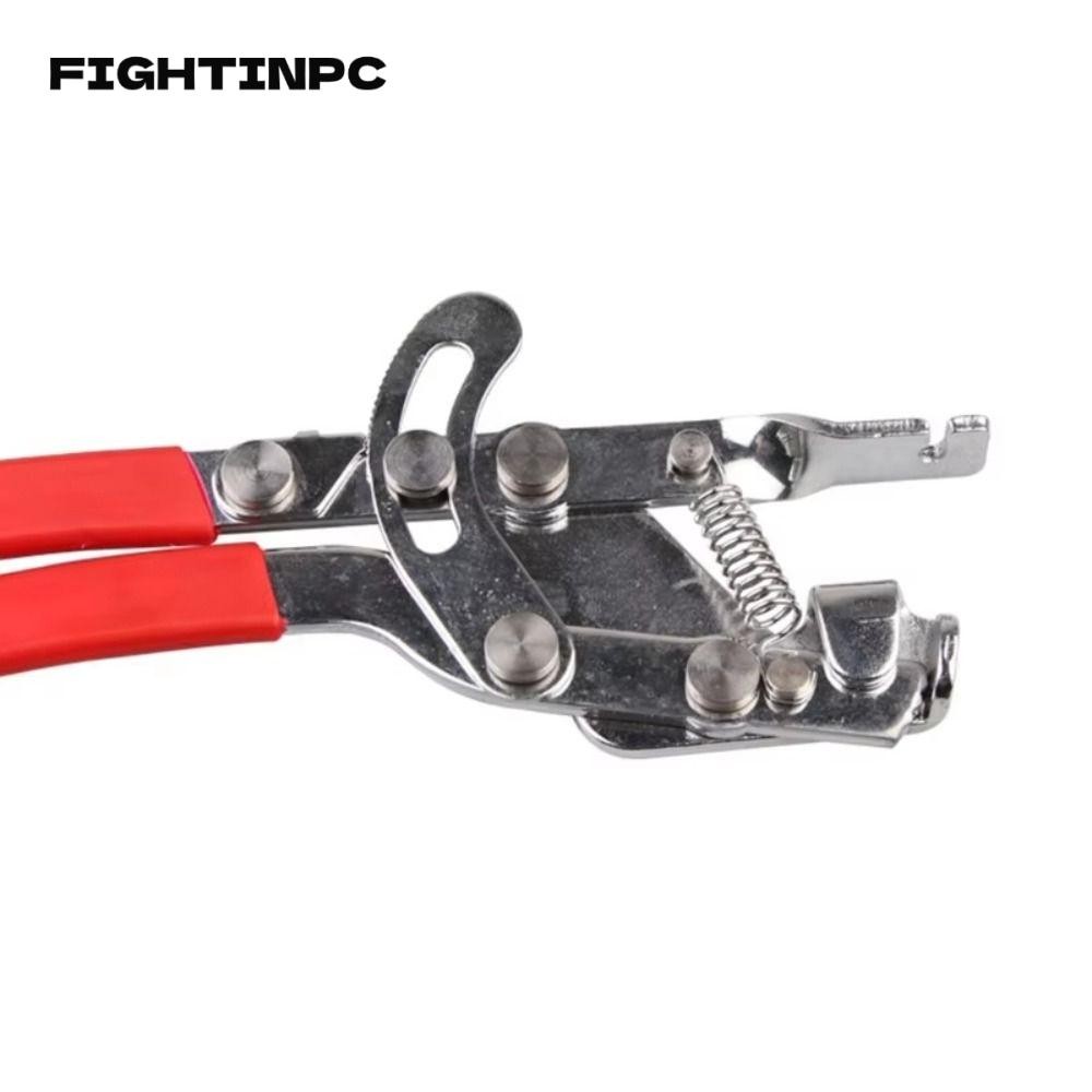 Fightinpc Bike Inner Cable Puller, คีมเปลสายเบรคสีแดงชุบ, คีมดึงแรงดึงเหล็กคาร์บอน