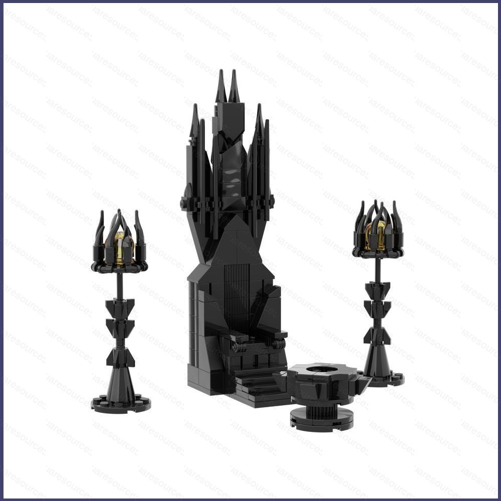 Lg Lord of the Rings building block Saruman Thrones ตุ๊กตาของเล่นสําหรับเด็กคอลเลกชันเครื่องประดับ