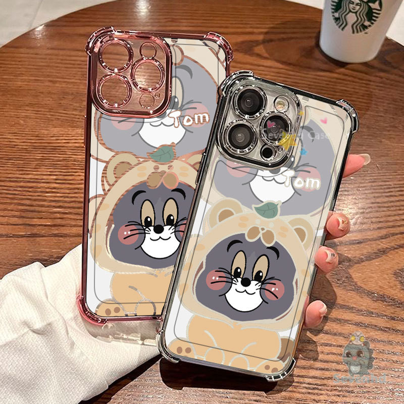 ปลอกสําหรับ ไอโฟน 11 16 15 14 13 12 มือโปร สูงสุด เอ็กซ์อาร์ X XS 8 7 6 บวก กับ2020 การ์ตูนน่ารักลูกแมวแมวกรณีสี่มุมถุงลมนิรภัยล้างโทรศัพท์มือถือกรณีกันกระแทกป้องกันปกหลัง