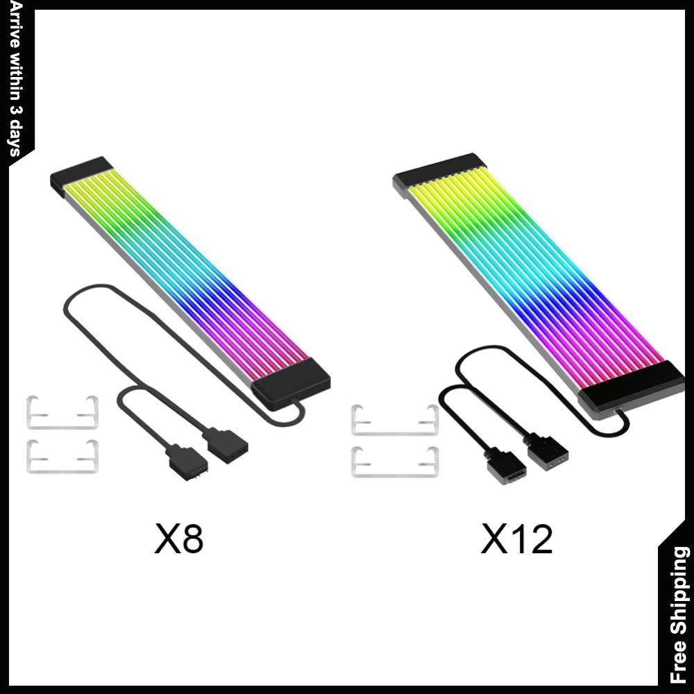 5v 3Pin ARGB Sync Board 8Pin 24Pin PSU RGB Cable Extensions ARGB Sync PC Cables