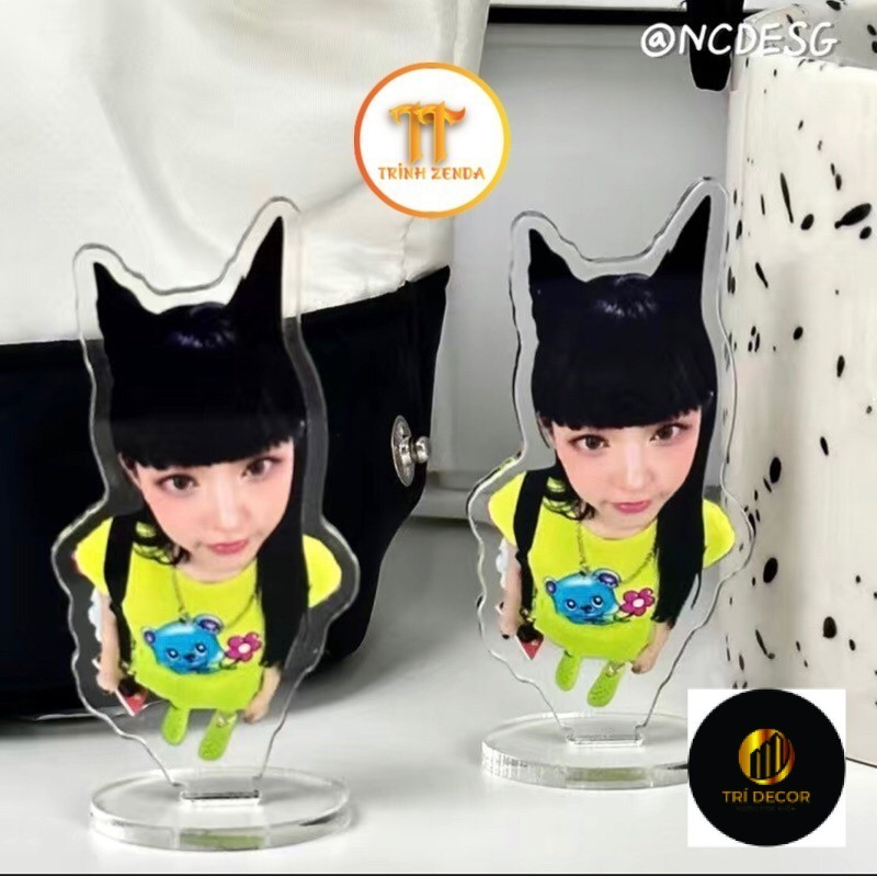 Standee มินิตกแต่งวงดนตรี Haerin NewJeans_zenda