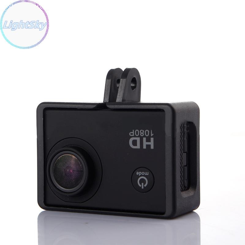 Lightsky SJ4000 กรอบป้องกันกรณีฐาน SJ4000 ชายแดนสําหรับ SJCAM SJ4000 AIR, SJ4000 WIFI, SJ4000 Action กล้องอุปกรณ์เสริม TH