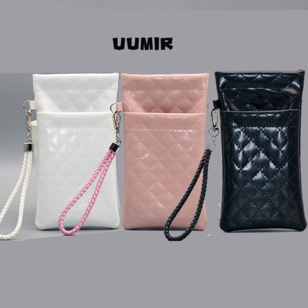 กระเป๋าใส่แว่นตา UUMIR, กระเป๋าเก็บแว่นกันแดดกันน้ําหนัง PU, กระเป๋าใส่แว่นตาระดับไฮเอนด์สองชั้นที่สร้างสรรค์