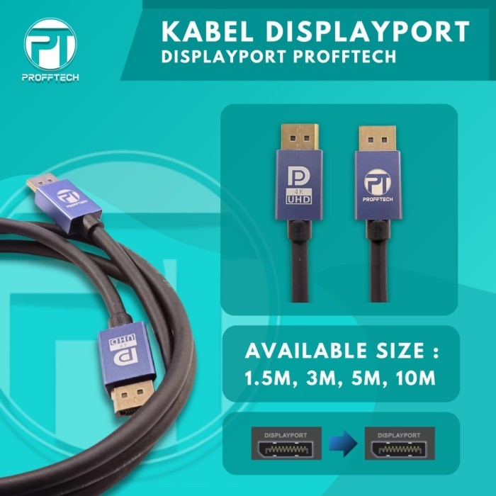 DP TO DP CABLE 1.5M 1.8M 3M 5M 10M DISPLAYPORT TO DISPLAYPORT CABLE คุณภาพดี