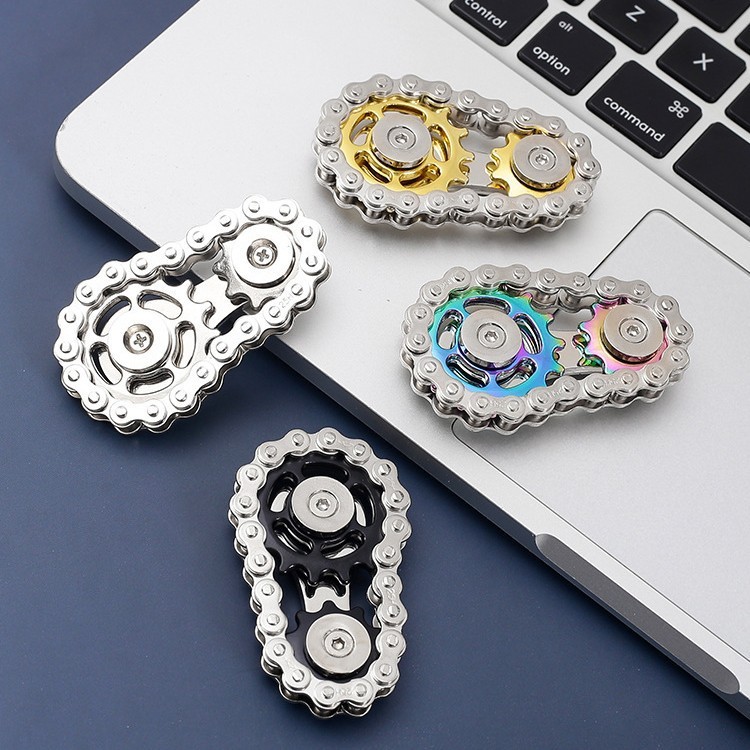 Edc ของเล่น Spinner Fidget Spinner รูเล็ต นิ้วของเล่นบรรเทาความเครียด - รูปที่ 2
